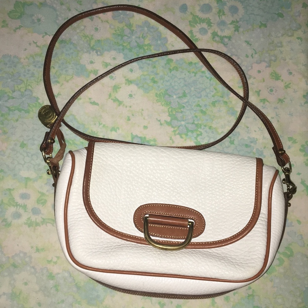 Vintage Dooney & Bourke crossbody purse AND FREE matching WALLET